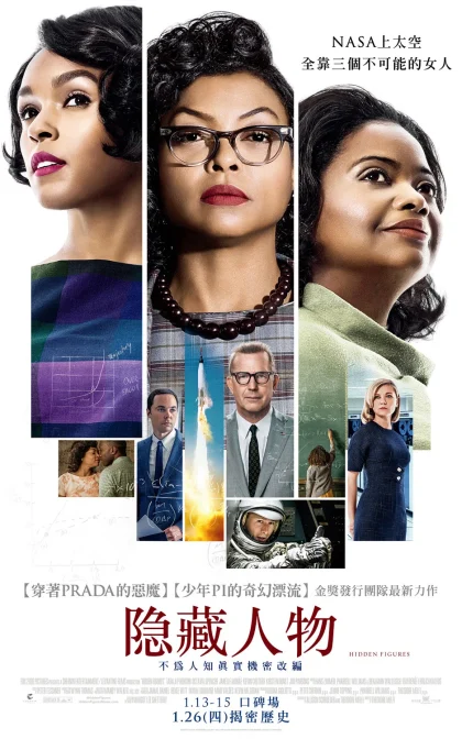 隐藏人物/NASA无名英雌 / 关键少数/高清下载 Hidden Figures (2016)