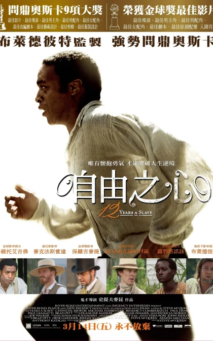 为奴十二年/被夺走的12年/ 自由之心 / 为奴十二载 / 黑奴十二年/高清下载 12 Years a Slave (2013)