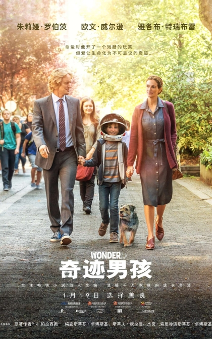 奇迹男孩/蓝光高清MKV下载 Wonder (2017)