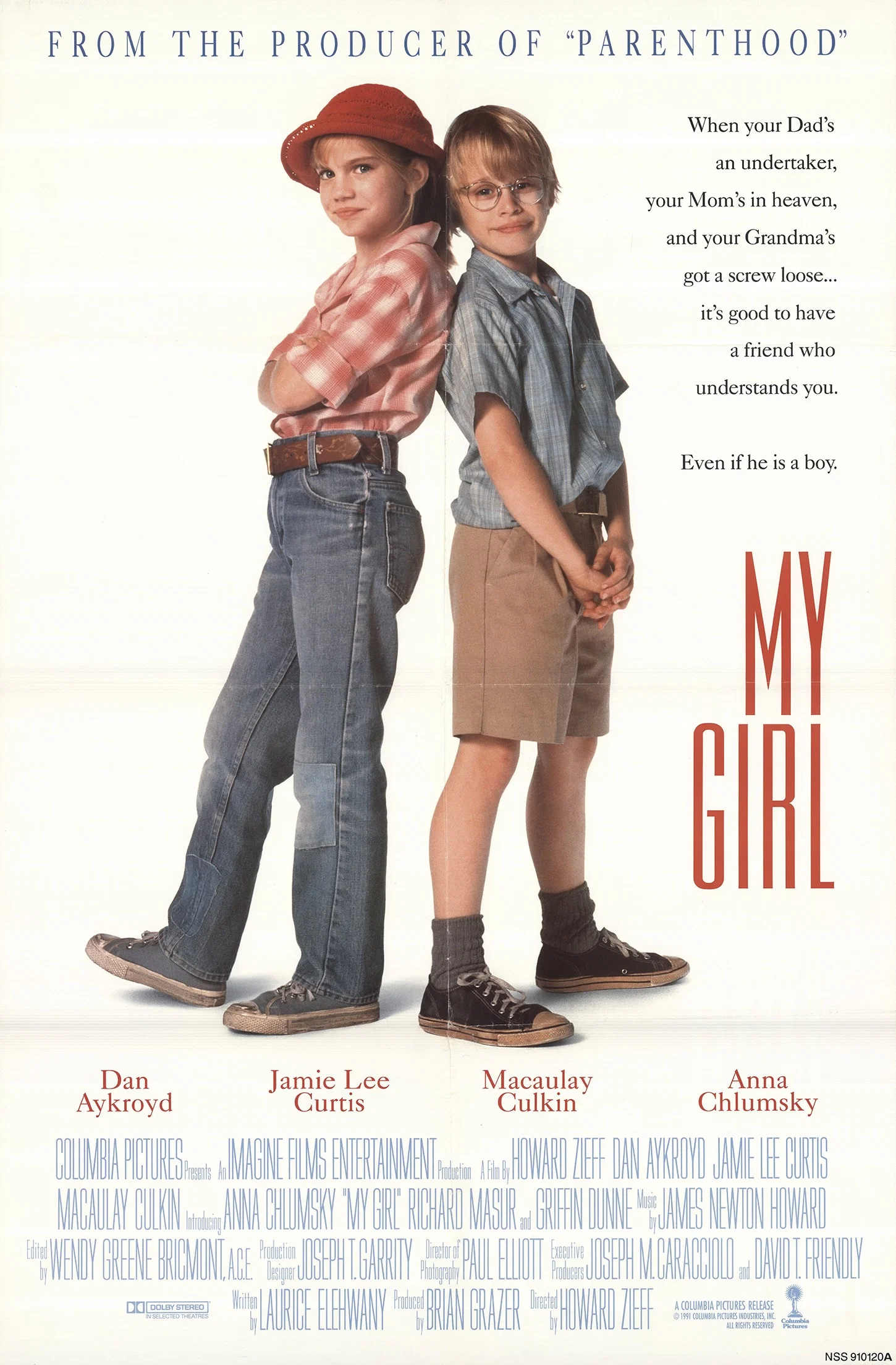 宝贝小情人/小丫头 / 小鬼初恋 / 我的女孩 / 宝贝小福星/高清下载 My Girl (1991)